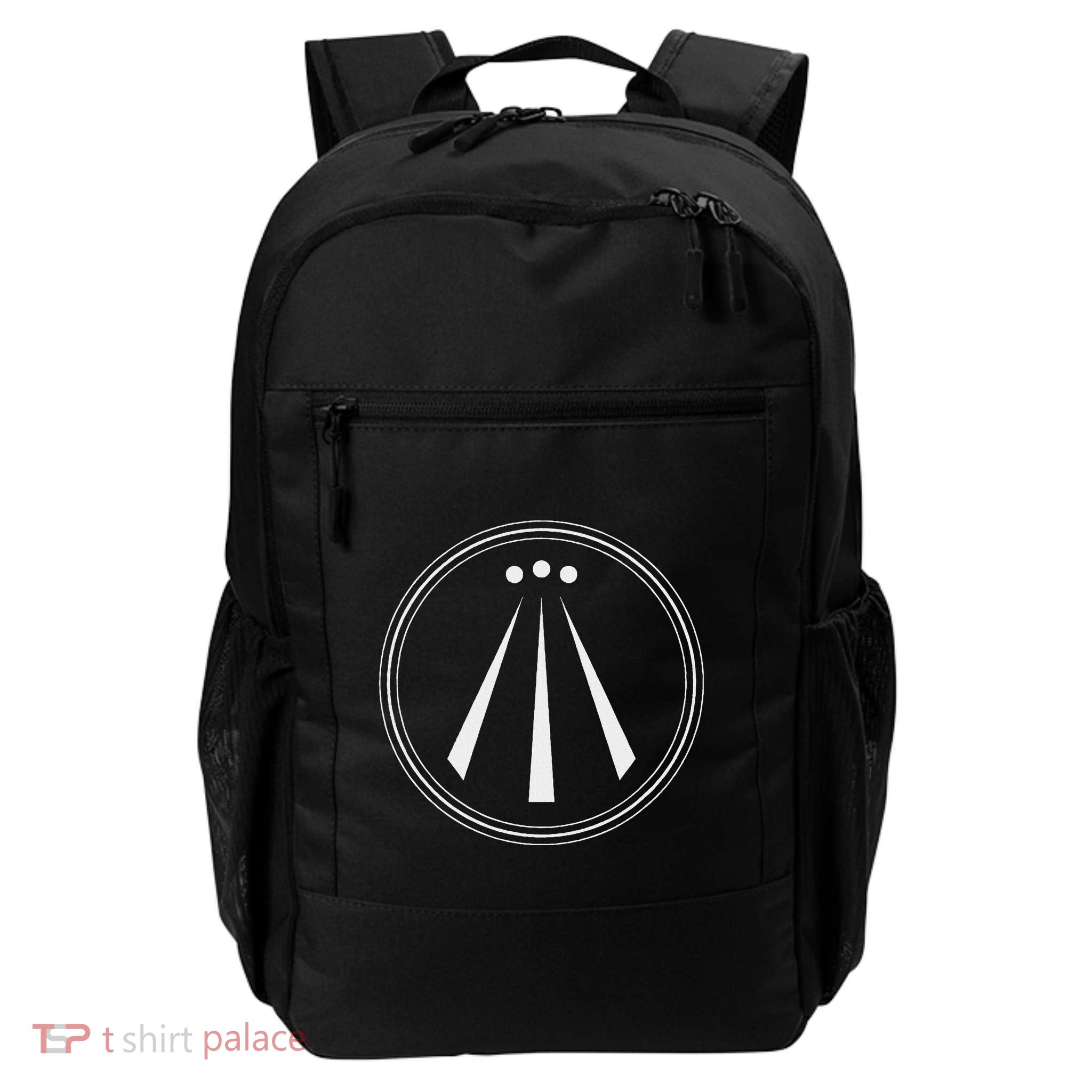Awen Druid Pagan Celtic Wiccan Symbol Druid Witch Spiritual Daily Commute Backpack