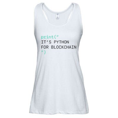 Algorand Developers Print ItS Python For Blockchain Ladies Essential Flowy Tank