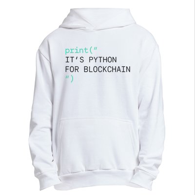 Algorand Developers Print ItS Python For Blockchain Urban Pullover Hoodie