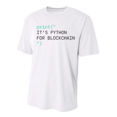 Algorand Developers Print ItS Python For Blockchain Performance Sprint T-Shirt