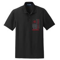 American Diesel Patriotic Flag Trucking Life Usa Truck Fan Dry Zone Grid Polo