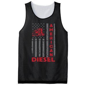 American Diesel Patriotic Flag Trucking Life Usa Truck Fan Mesh Reversible Basketball Jersey Tank