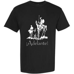 ¡Adelante! Don Quixote Sancho Panza Garment-Dyed Heavyweight T-Shirt