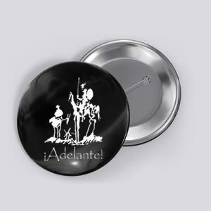 ¡Adelante! Don Quixote Sancho Panza Button