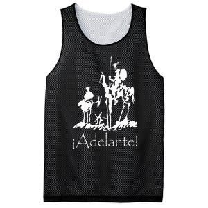 ¡Adelante! Don Quixote Sancho Panza Mesh Reversible Basketball Jersey Tank