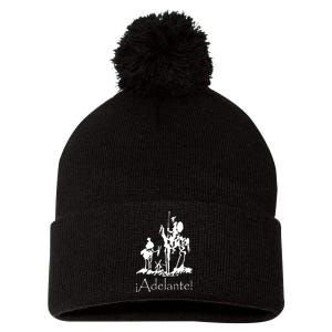 ¡Adelante! Don Quixote Sancho Panza Pom Pom 12in Knit Beanie