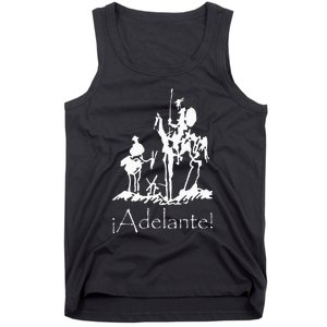 ¡Adelante! Don Quixote Sancho Panza Tank Top