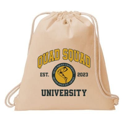Aj Dillon Quad Squad University Drawstring Bag