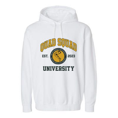 Aj Dillon Quad Squad University Garment-Dyed Fleece Hoodie