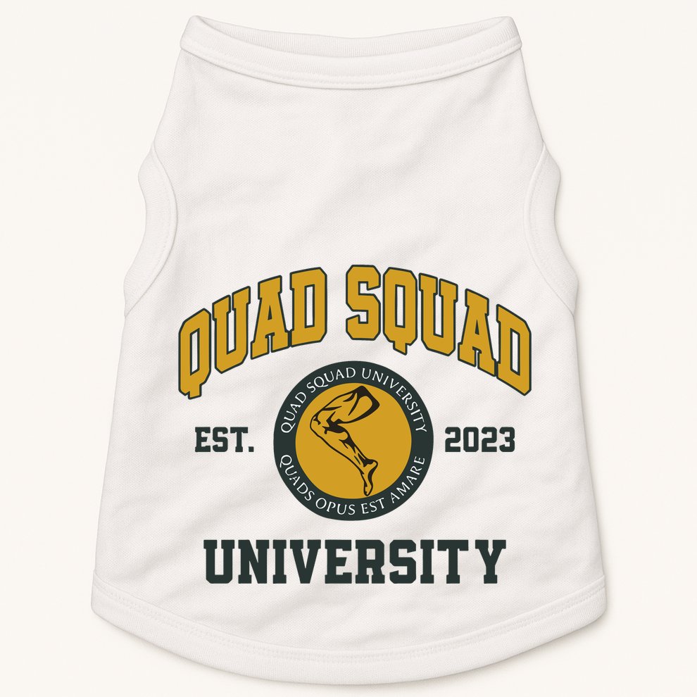 Aj Dillon Quad Squad University Doggie Tank
