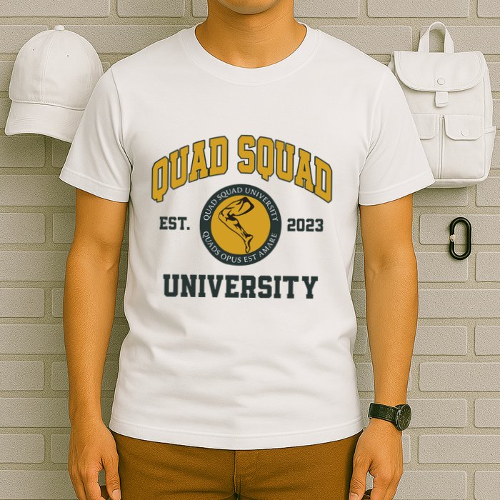 Aj Dillon Quad Squad University T-Shirt