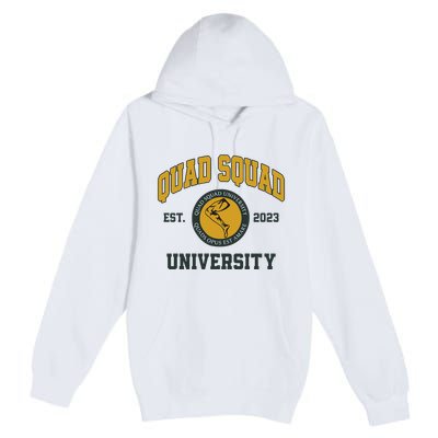 Aj Dillon Quad Squad University Premium Pullover Hoodie