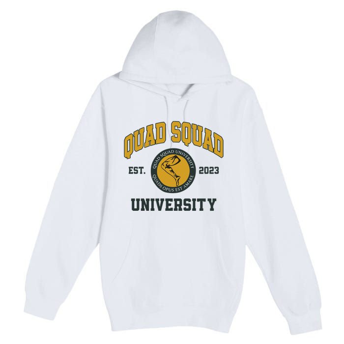 Aj Dillon Quad Squad University Premium Pullover Hoodie