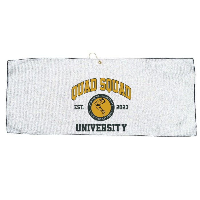 Aj Dillon Quad Squad University Large Microfiber Waffle Golf Towel