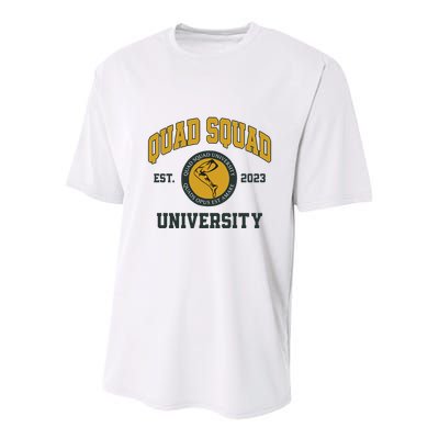 Aj Dillon Quad Squad University Youth Performance Sprint T-Shirt