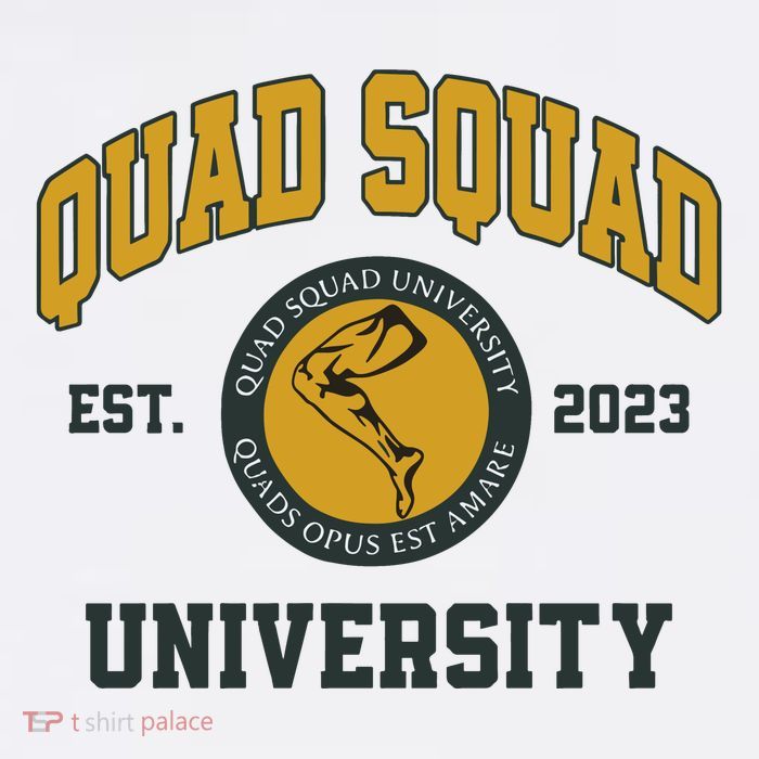 Aj Dillon Quad Squad University Poster