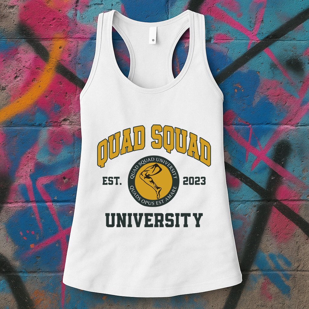 Aj Dillon Quad Squad University Womens Tank Top