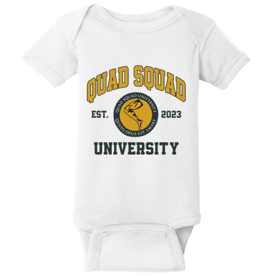 Aj Dillon Quad Squad University Baby Bodysuit