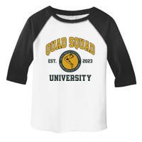 Aj Dillon Quad Squad University Toddler Fine Jersey T-Shirt