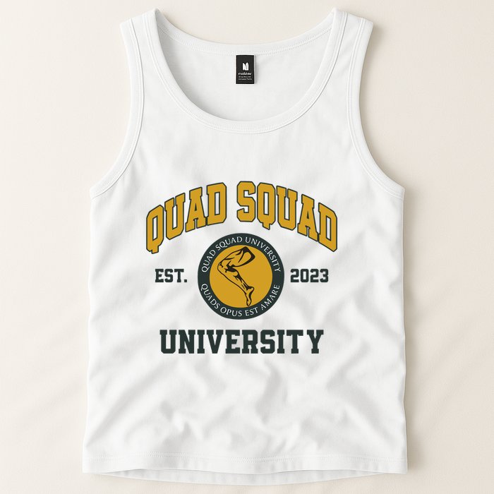 Aj Dillon Quad Squad University Tank Top