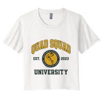 Aj Dillon Quad Squad University Crop Top