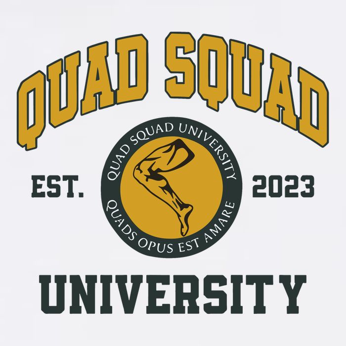 Aj Dillon Quad Squad University Short Acrylic Beanie