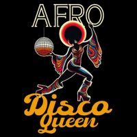 Afro Disco Queen Vintage Soul Music Retro 70s Groove Womens Tank Top