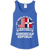 American Dominican Republic Flag Gift Ladies Essential Tank