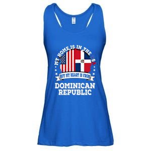 American Dominican Republic Flag Gift Ladies Essential Flowy Tank