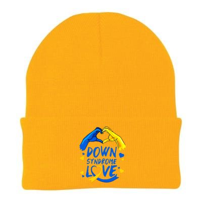 Awareness Down Right Perfect World Down Syndrome Day Gift Knit Cap Winter Beanie