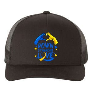 Awareness Down Right Perfect World Down Syndrome Day Gift Yupoong Adult 5-Panel Trucker Hat