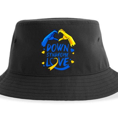 Awareness Down Right Perfect World Down Syndrome Day Gift Sustainable Bucket Hat