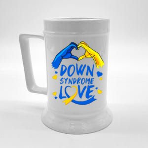 Awareness Down Right Perfect World Down Syndrome Day Gift Beer Stein