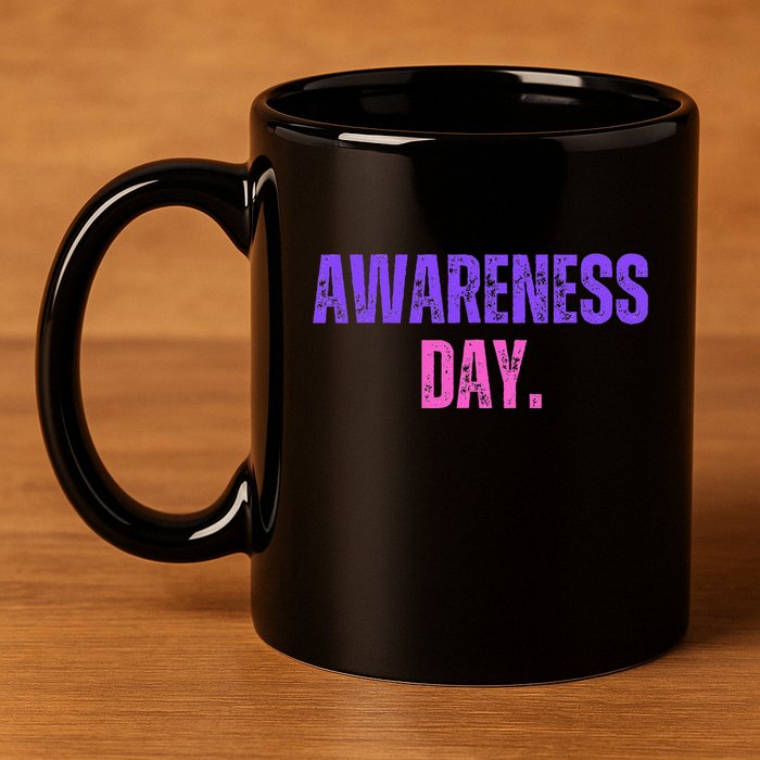 Awareness Day Reflection And Identity Cute Gifts People 11oz C Handle Ceramic Mug