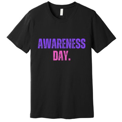 Awareness Day Reflection And Identity Cute Gifts People Premium T-Shirt