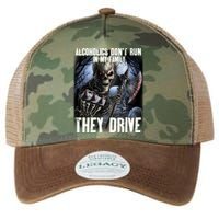 Alcoholics DonT Run In My Family They Drive Legacy Tie Dye Trucker Hat
