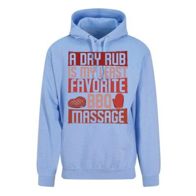 A Dry Rub Is My Bbq Massage Barbeque Grilling Grill Master Gift Unisex Surf Hoodie