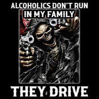 Alcoholics DonT Run In My Family They Drive 16 in Basic Backpack