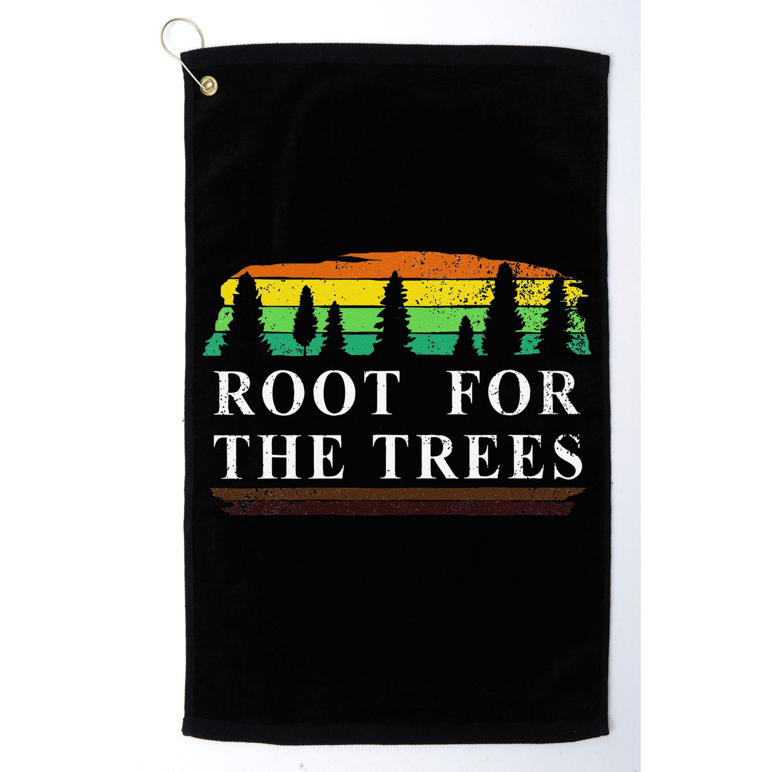 Arbor Day Root For The Trees Gift Women Love Trees Golf Towel