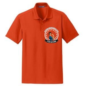 Adrenal Insufficiency Mom Dry Zone Grid Polo