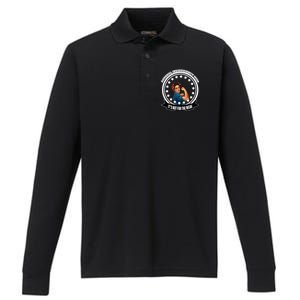 Adrenal Insufficiency Mom Performance Long Sleeve Polo