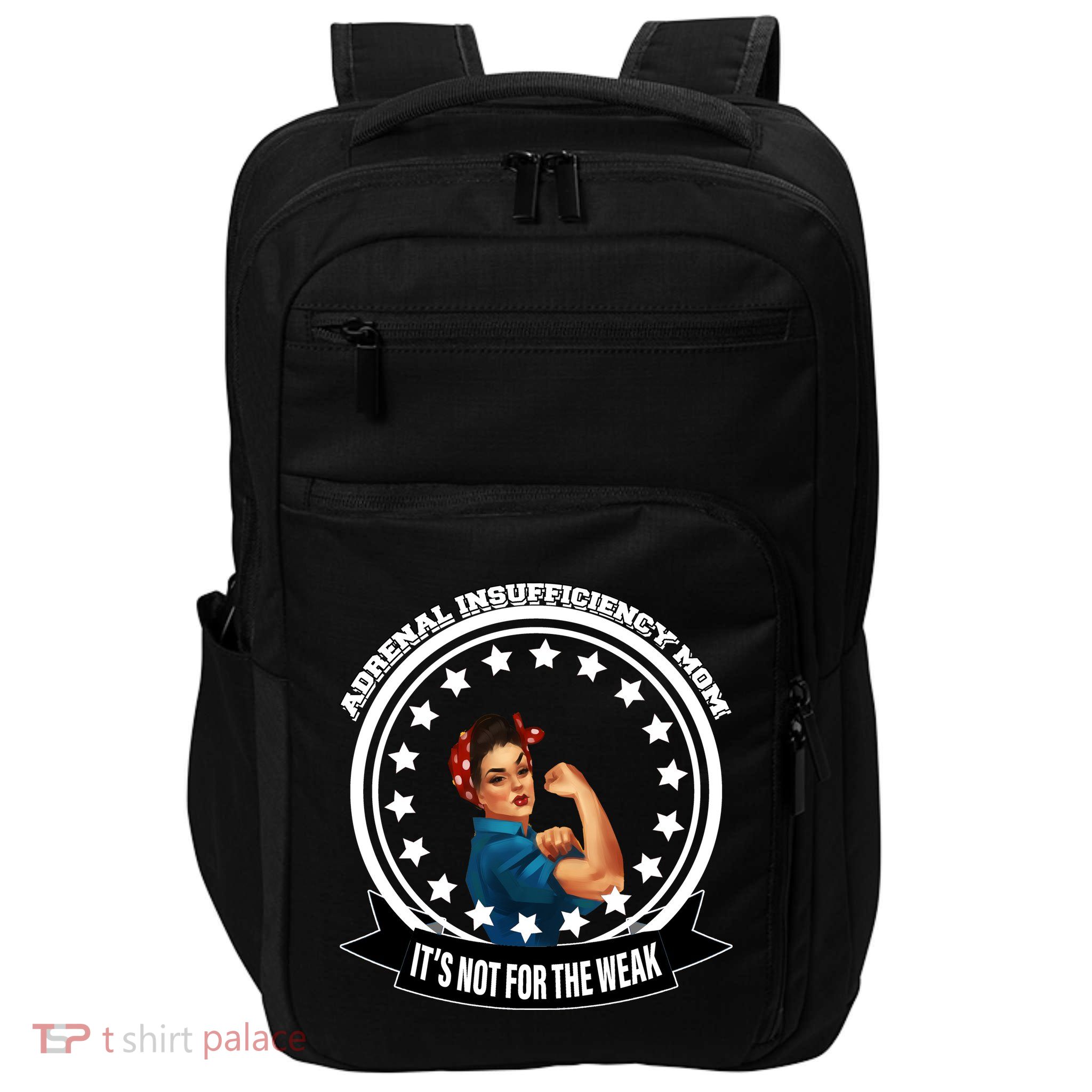 Adrenal Insufficiency Mom Impact Tech Backpack
