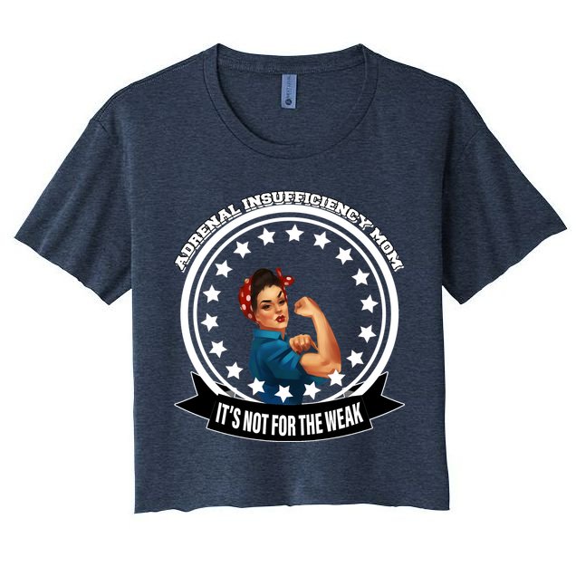 Adrenal Insufficiency Mom Crop Top