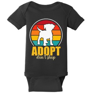 Adopt DonT Shop Baby Bodysuit