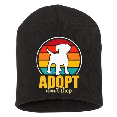 Adopt DonT Shop Short Acrylic Beanie