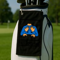 All Done Sign Language Speech Pathology Aac Sped Teacher Golf Towel