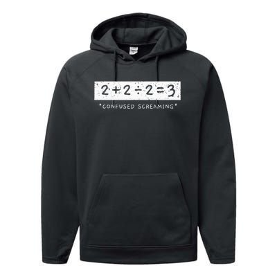 Addition Division Subtraction Equals Math Learning Ability Performance Fleece Hoodie