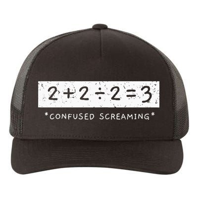 Addition Division Subtraction Equals Math Learning Ability Yupoong Adult 5-Panel Trucker Hat