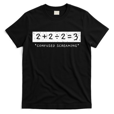Addition Division Subtraction Equals Math Learning Ability T-Shirt