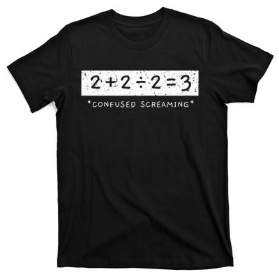 Addition Division Subtraction Equals Math Learning Ability T-Shirt